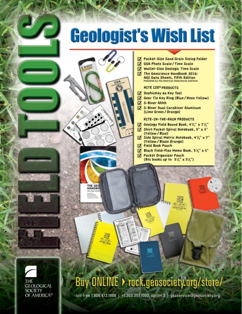 geologist tools list